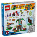 LEGO 11200 Spidey and Gobby's Raptor Battle at Tree House HQ, side angle