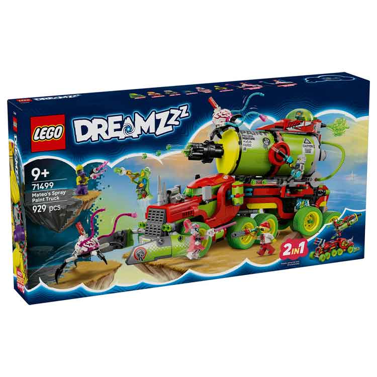 LEGO 71499 Mateo's Spray Paint Truck collectible from AJ Toys & Books