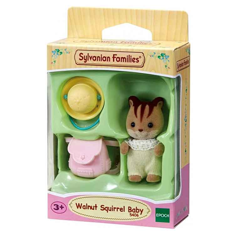 Sylvanian Families - Walnut Squirrel Baby