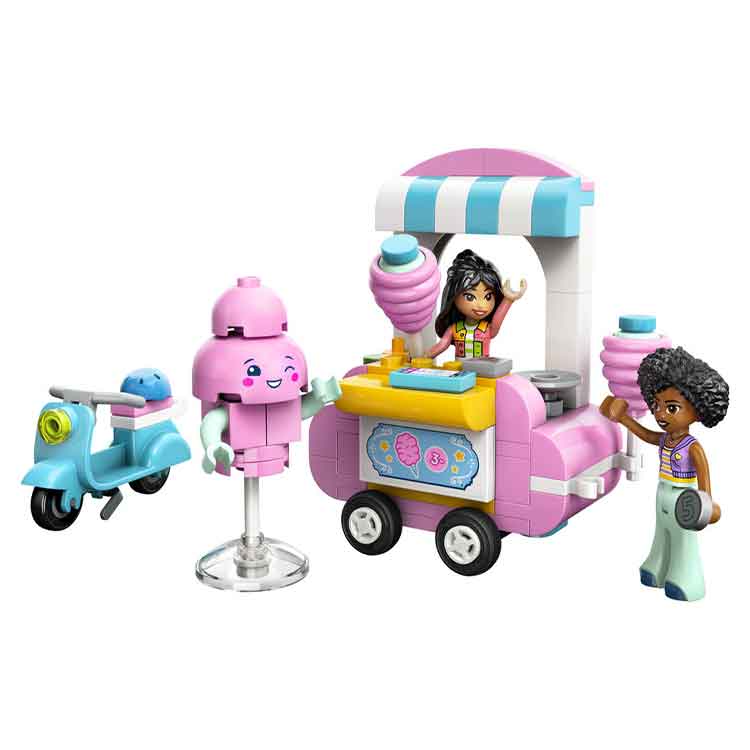LEGO 42643 Cotton Candy Stand and Scooter, alternate view
