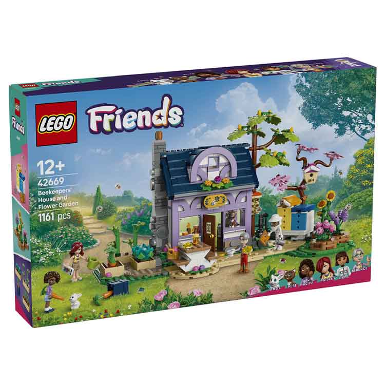 LEGO 42669 Beekeepers' House and Flower Garden collectible from AJ Toys & Books