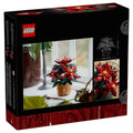 LEGO 10370 Poinsettia, side angle