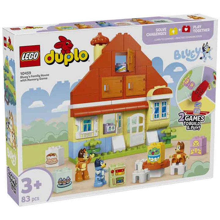LEGO 10459 Bluey's Family House with Memory Games