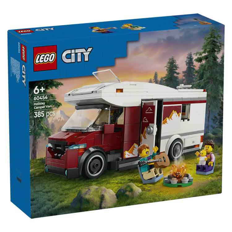 LEGO 60454 Holiday Adventure Camper Van collectible from AJ Toys & Books