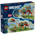LEGO 71492 Mateo's Fire Chameleon, side angle