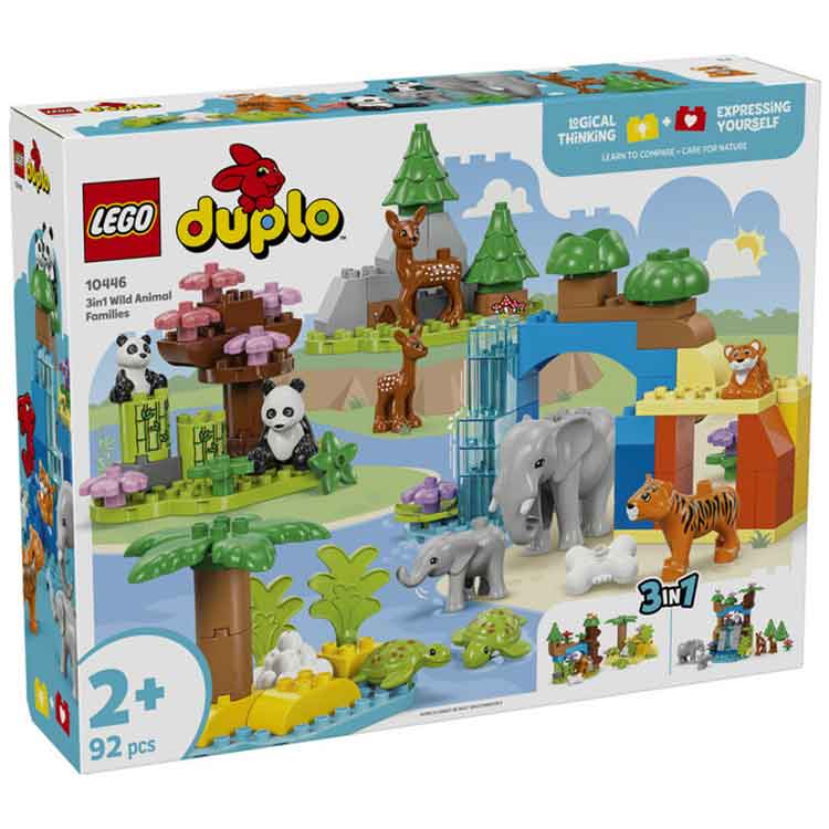LEGO 10446 3-in-1 Wild Animal Families