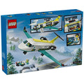 LEGO 60465 Emergency Air Ambulance Airplane, side angle