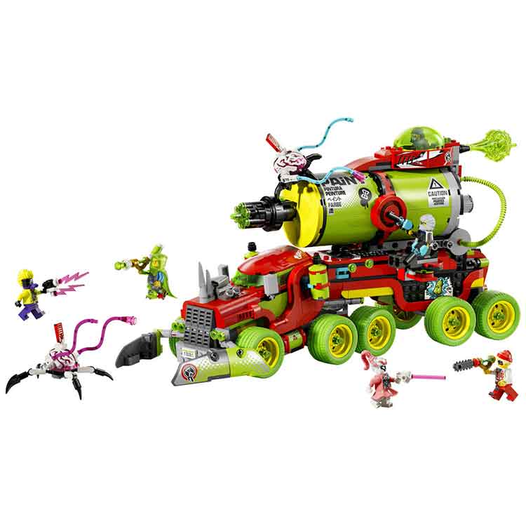 LEGO 71499 Mateo's Spray Paint Truck, alternate view