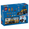 LEGO 60450 Yellow Construction Wheel Loader, side angle