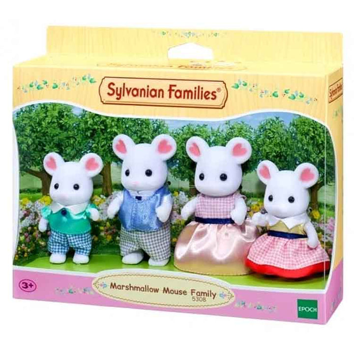 Sylvanian Families - Marshmallow Mouse Family
