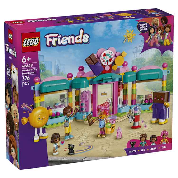 LEGO 42649 Heartlake City Candy Store collectible from AJ Toys & Books