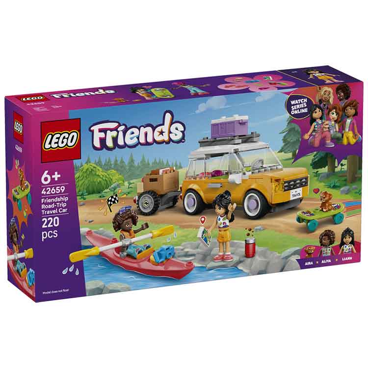 LEGO 42659 Friendship Road-Trip Travel Car collectible from AJ Toys & Books