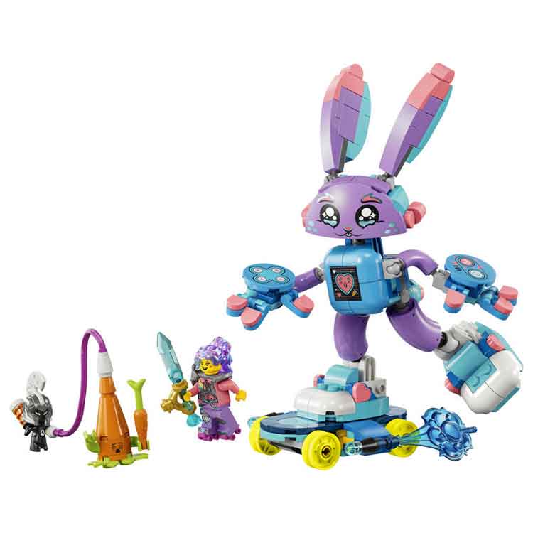 LEGO 71490 Izzie and Bunchurro the Gaming Bunny, alternate view