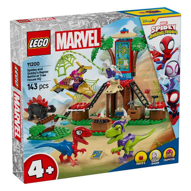 LEGO 11200 Spidey and Gobby's Raptor Battle at Tree House HQ collectible from AJ Toys & Books