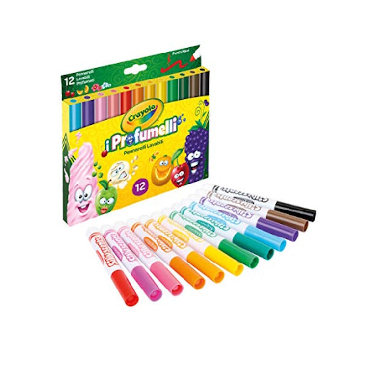 Crayola 12 Silly Scents Broadline Sweet Markers
