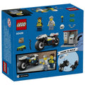 LEGO 60455 Police Motorcycle Chase, side angle