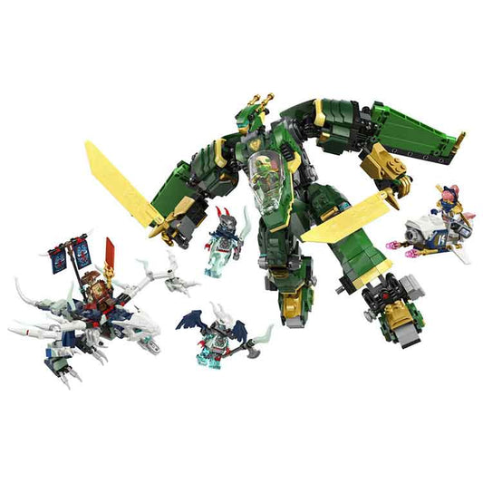 LEGO 71845 Lloyd’s Jet Mech, alternate view