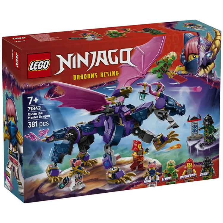 LEGO 71842 Rontu the Master Dragon collectible from Marvel Konami