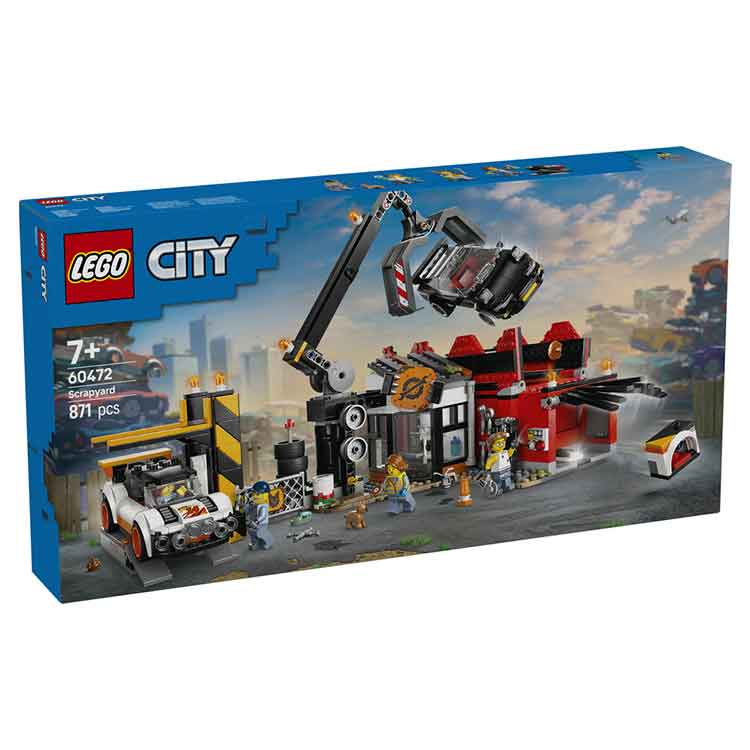 LEGO 60472 Scrapyard with Cars