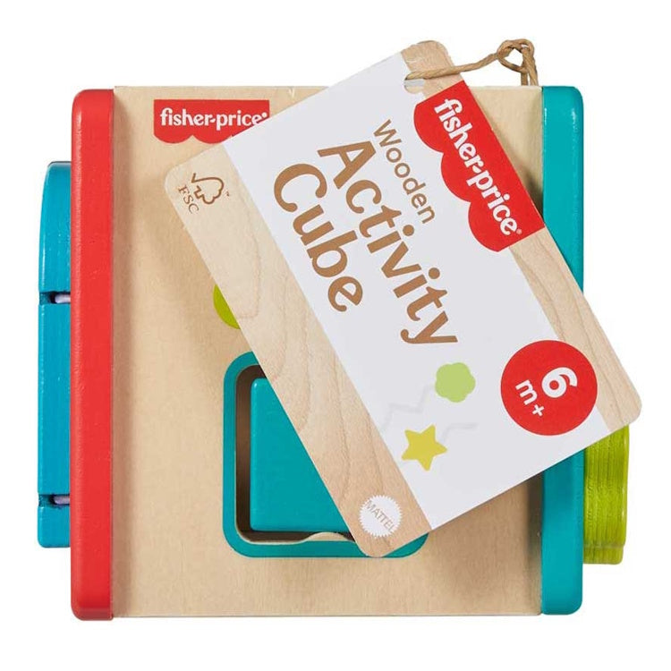Fisher Price Wooden Activity Cube