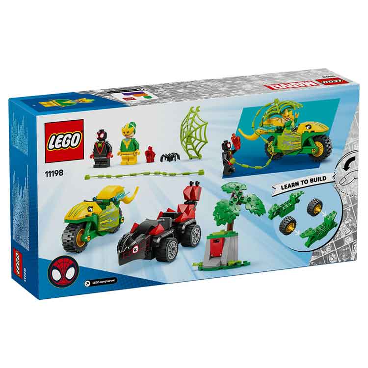 LEGO 11198 Spin and Electro Dinosaur Vehicle Chase, side angle