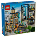 LEGO 60469 Central Train Station, side angle