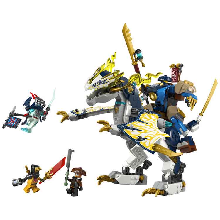 LEGO 71843 Rogue's Mech Dragon Rider, alternate view