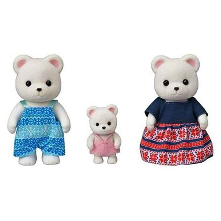 Sylvanian Families Polar Bear Family