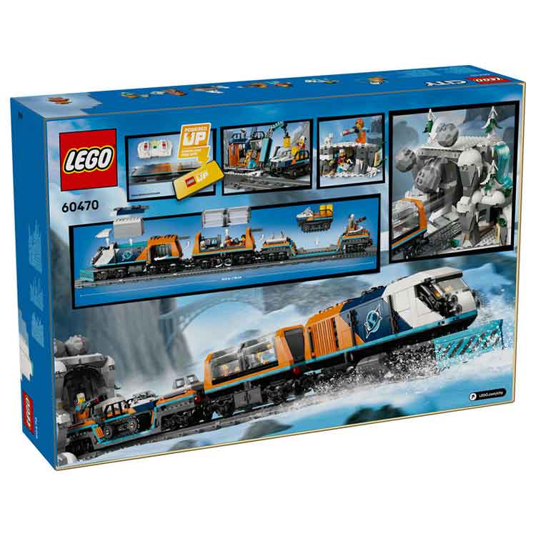 LEGO 60470 Explorers' Arctic Polar Express, side angle