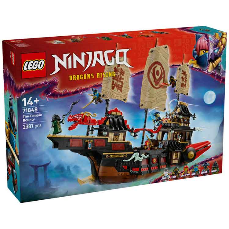 LEGO 71848 The Temple Bounty collectible from AJ Toys & Books