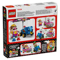 LEGO 72038 Mario Kart – Wario & King Boo, side angle