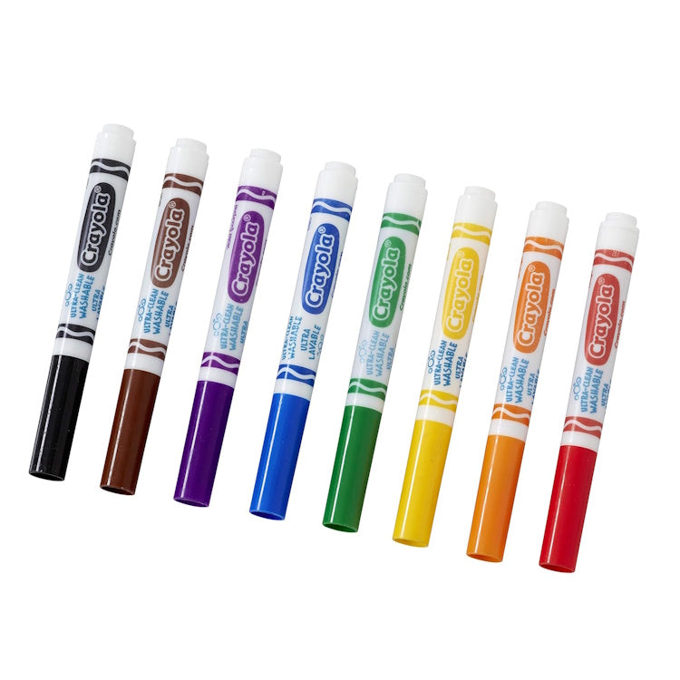 Crayola 8 Assorted Ultra Clean Washable Markers