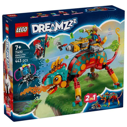 LEGO 71492 Mateo's Fire Chameleon collectible from AJ Toys & Books