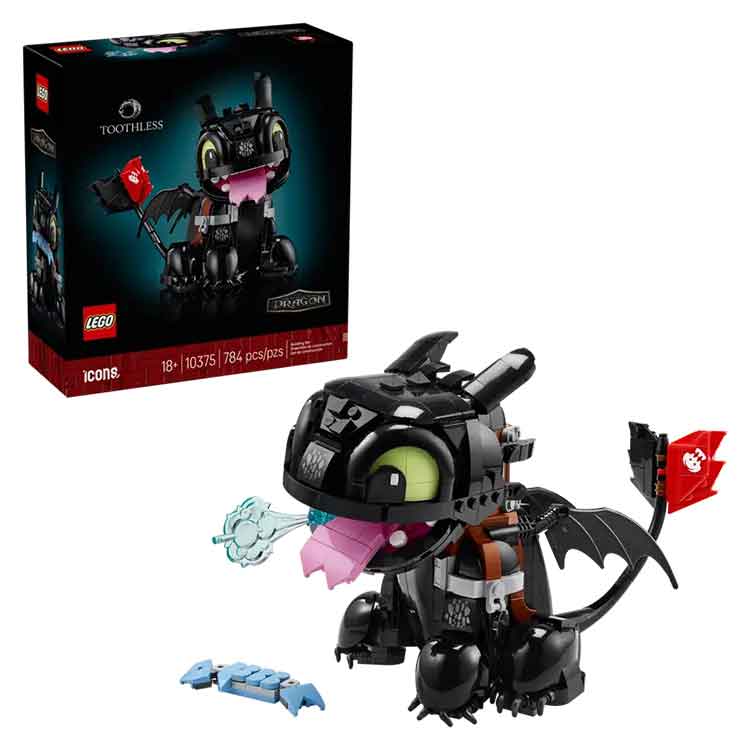 LEGO 10375 How to Train Your Dragon: Toothless collectible from AJ Toys & Books