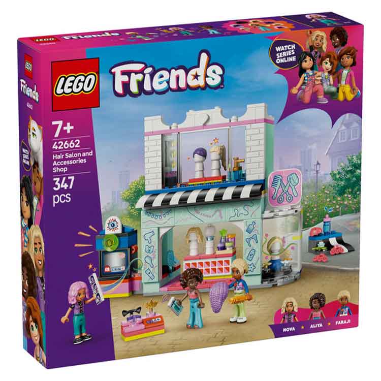 LEGO 42662 Hair Salon and Accessories Shop collectible from AJ Toys & Books