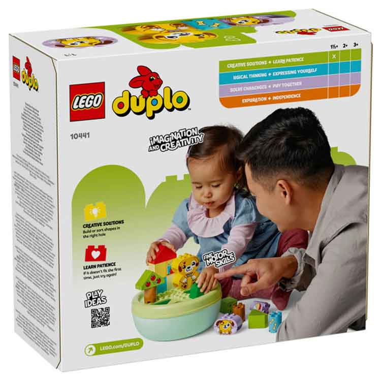 LEGO 10441 Shape Sorter: Puppy House, side angle