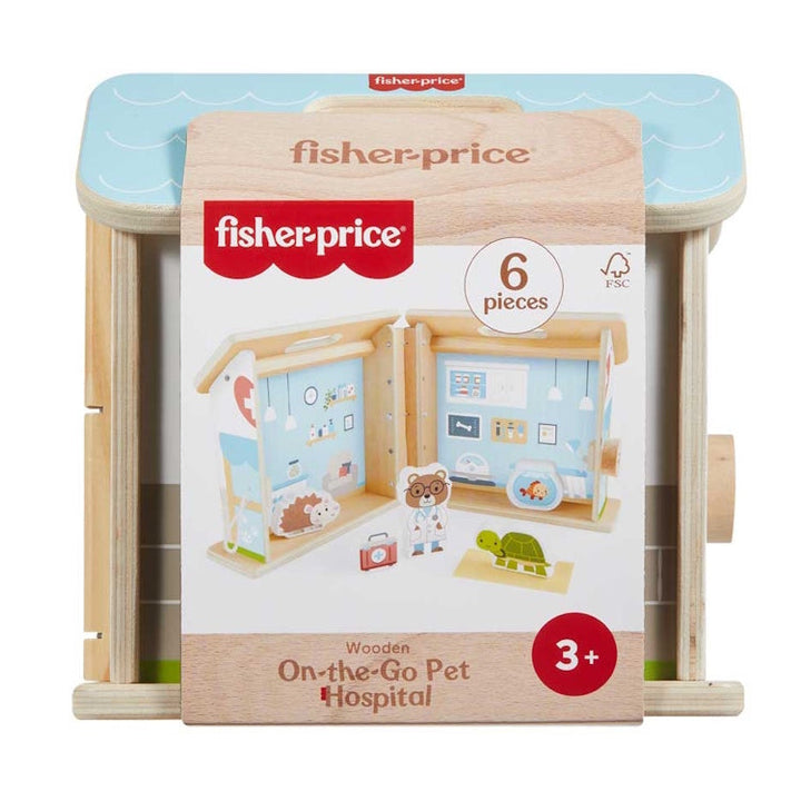 Fisher-price Wooden on-the-go Pet Hospital