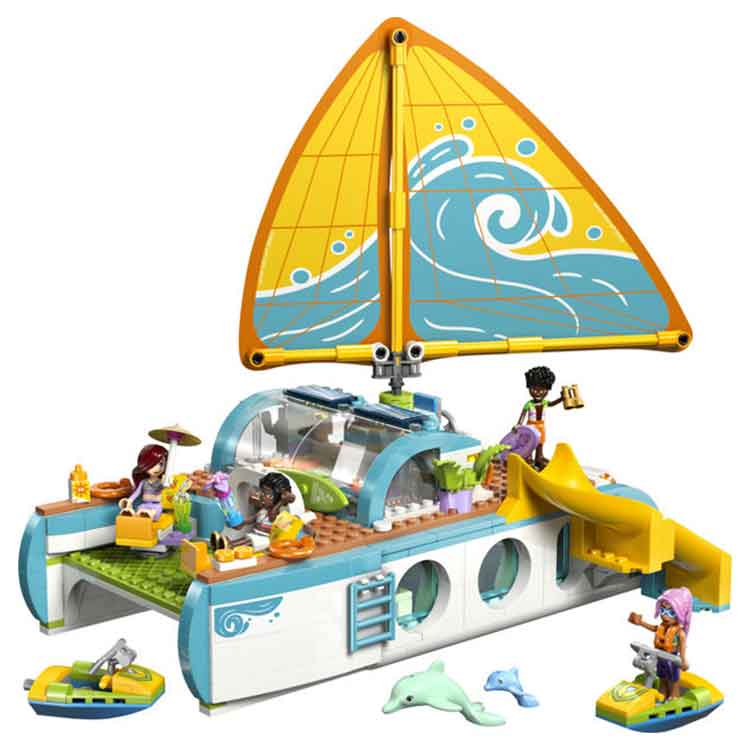 LEGO 42664 Travel Boat Adventure, alternate view