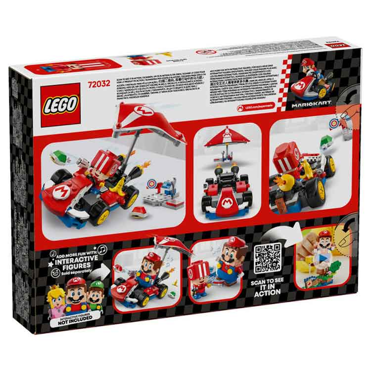 LEGO 72032 Mario Kart – Standard Kart, side angle