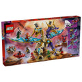 LEGO 71836 Arc Dragon of Focus, side angle