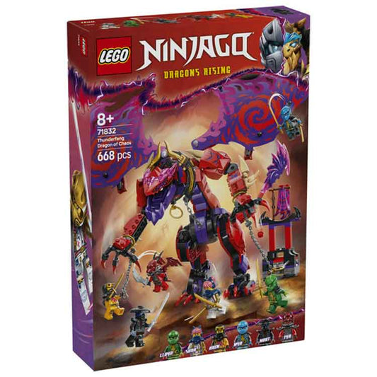 LEGO 71832 Thunderfang Dragon of Chaos collectible from AJ Toys & Books