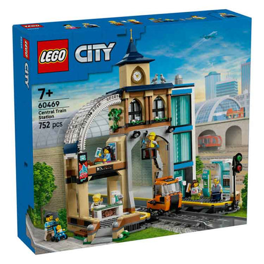LEGO 60469 Central Train Station collectible from AJ Toys & Books