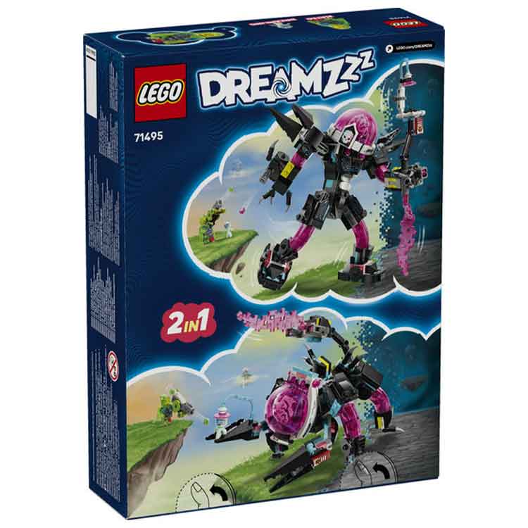 LEGO 71495 Mateo vs. Cyber Brain Mech, side angle
