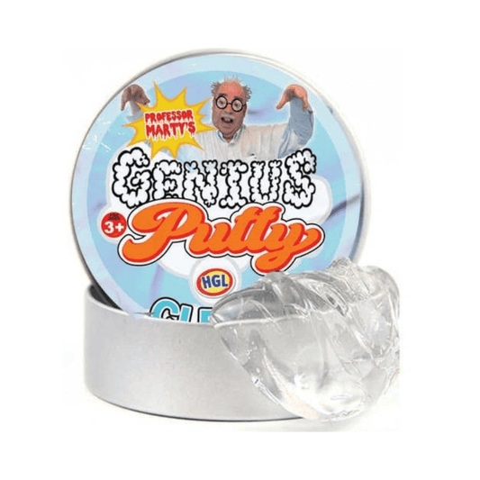 Professor Marty's Genius Putty - Clear collectible from PoundFun
