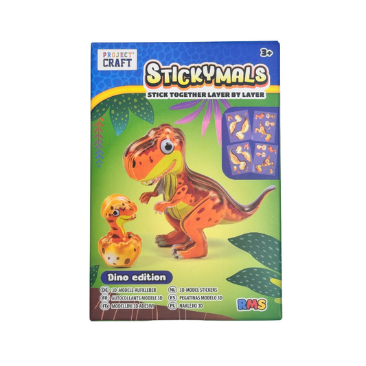Project Craft Dino Edition Stickymals collectible from PoundFun