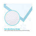Puppy Training Pads 5 Pack, side angle