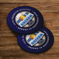 QPR Bircham - Football Coaster - Square Or Circle, alternate view