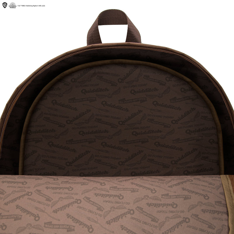 Harry Potter Quidditch Backpack, close-up detail