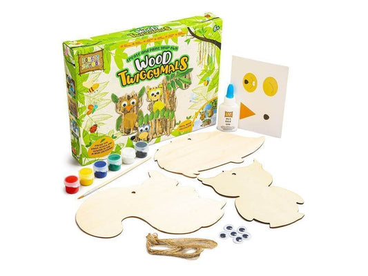 Wood Twiggymals collectible from PoundFun