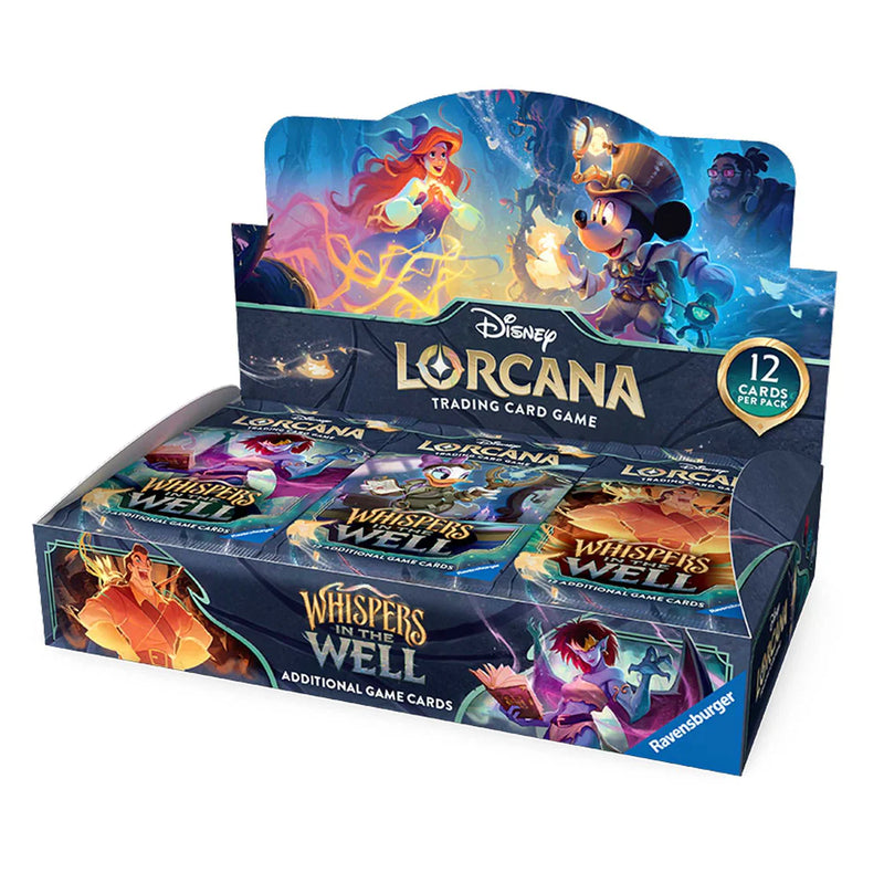 Disney Lorcana TCG - Whispers in the Well Booster Pack - Set 10, close-up detail